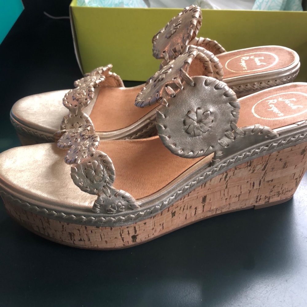 Brand new, never worn jack Rogers size 11.